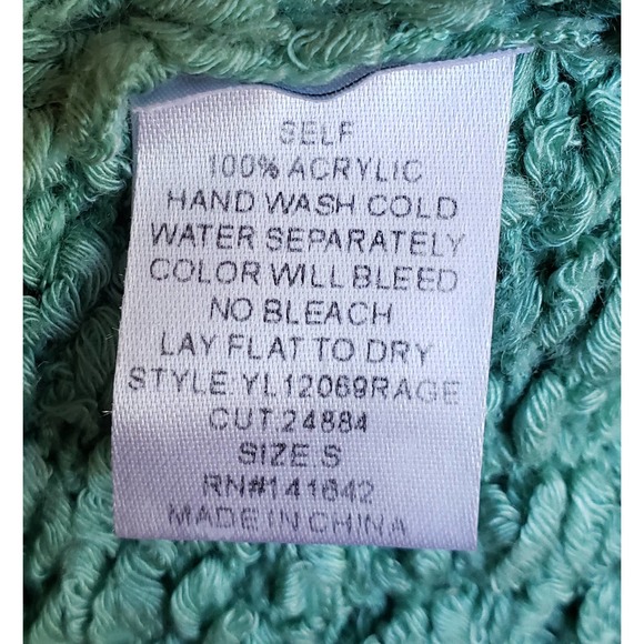 The Rage size small mint green sweater - Picture 5 of 5